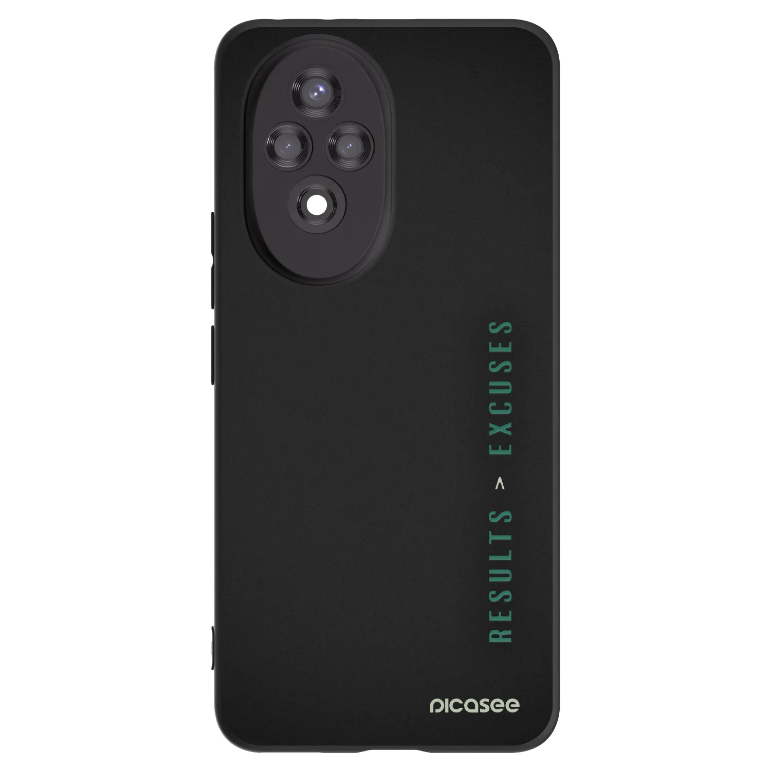 Picasee Honor 200 Pro 5G Hülle - Schwarzes Silikon - Results x Excuses