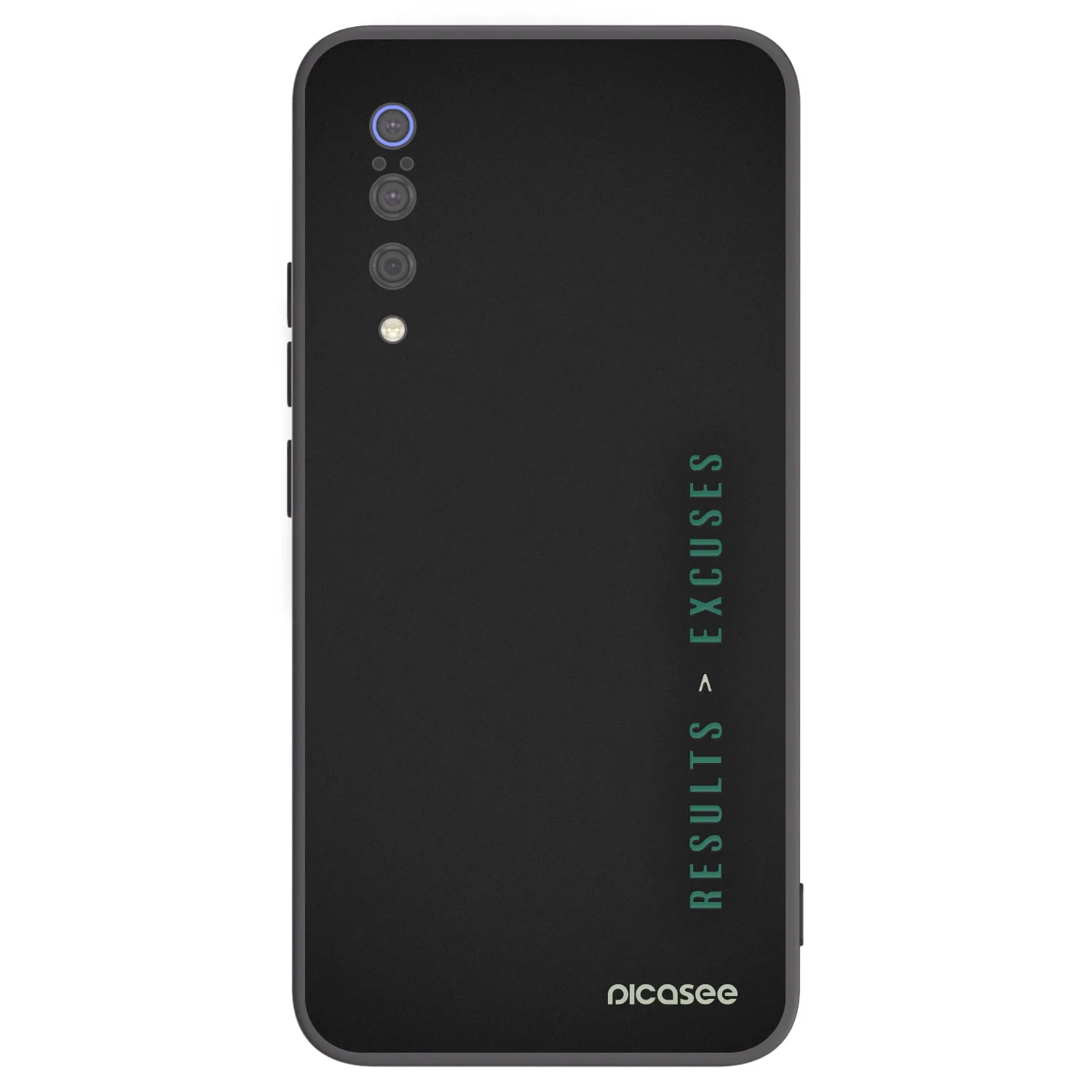 Picasee Xiaomi Mi 9 Hülle - Schwarzes Silikon - Results x Excuses