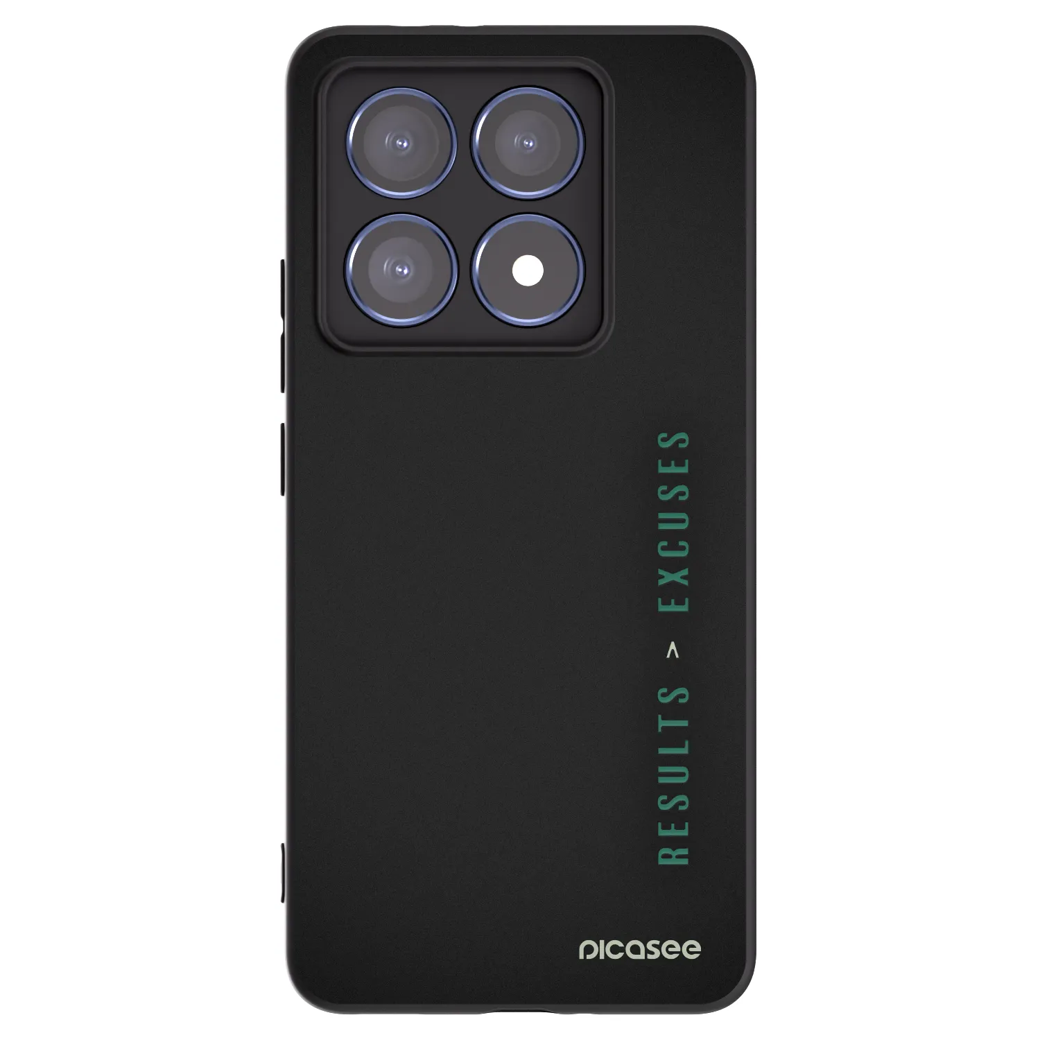 Picasee Xiaomi 14T Pro Hülle - Schwarzes Silikon - Results x Excuses