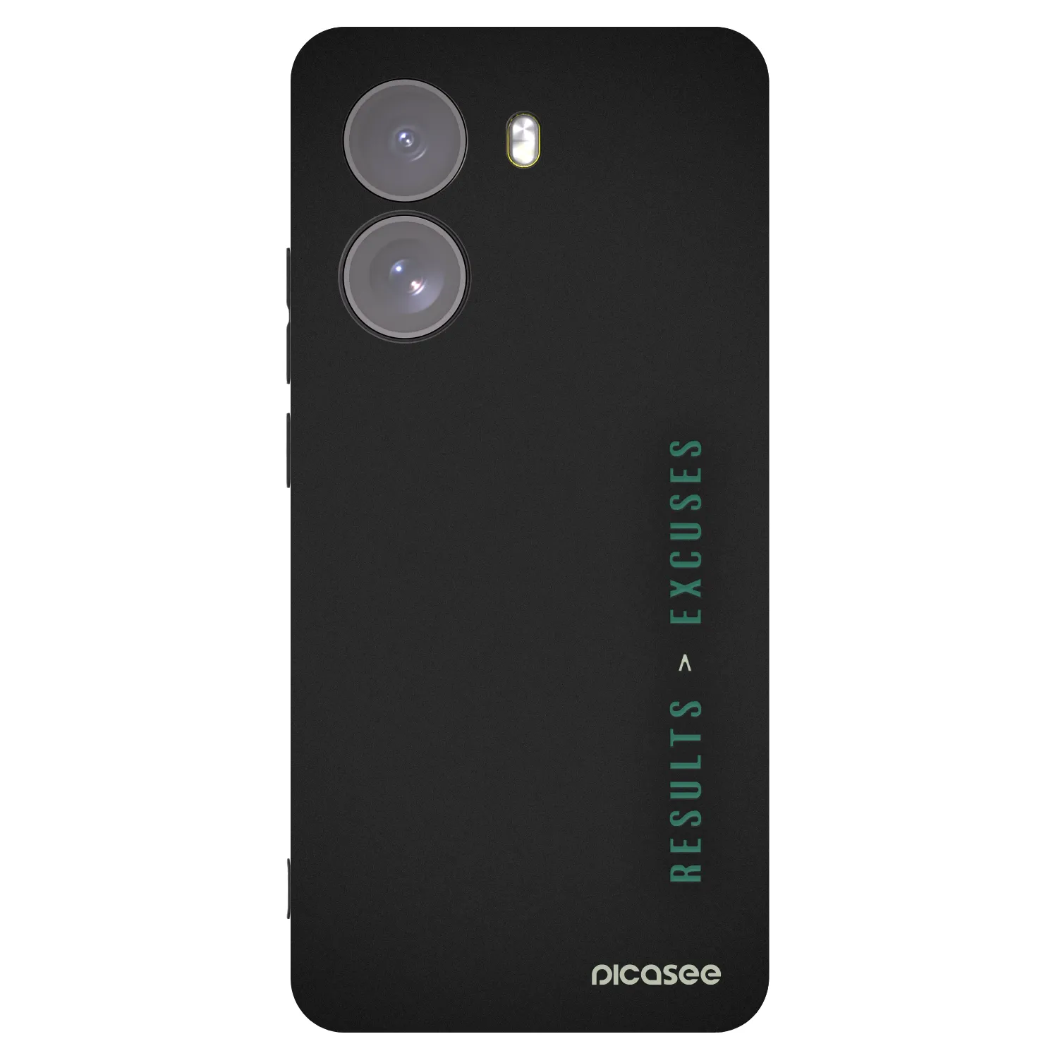 Picasee Xiaomi Poco X7 Hülle - Schwarzes Silikon - Results x Excuses