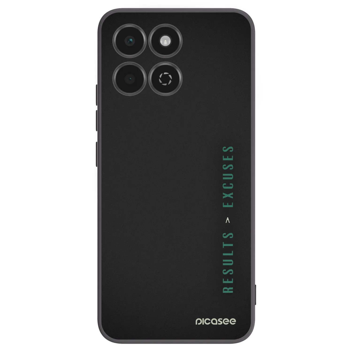 Picasee Honor 200 Smart 5G Hülle - Schwarzes Silikon - Results x Excuses