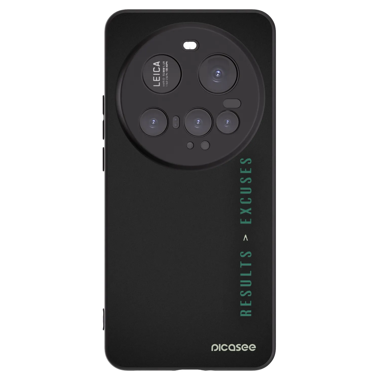 Picasee Xiaomi 15 Ultra Hülle - Schwarzes Silikon - Results x Excuses