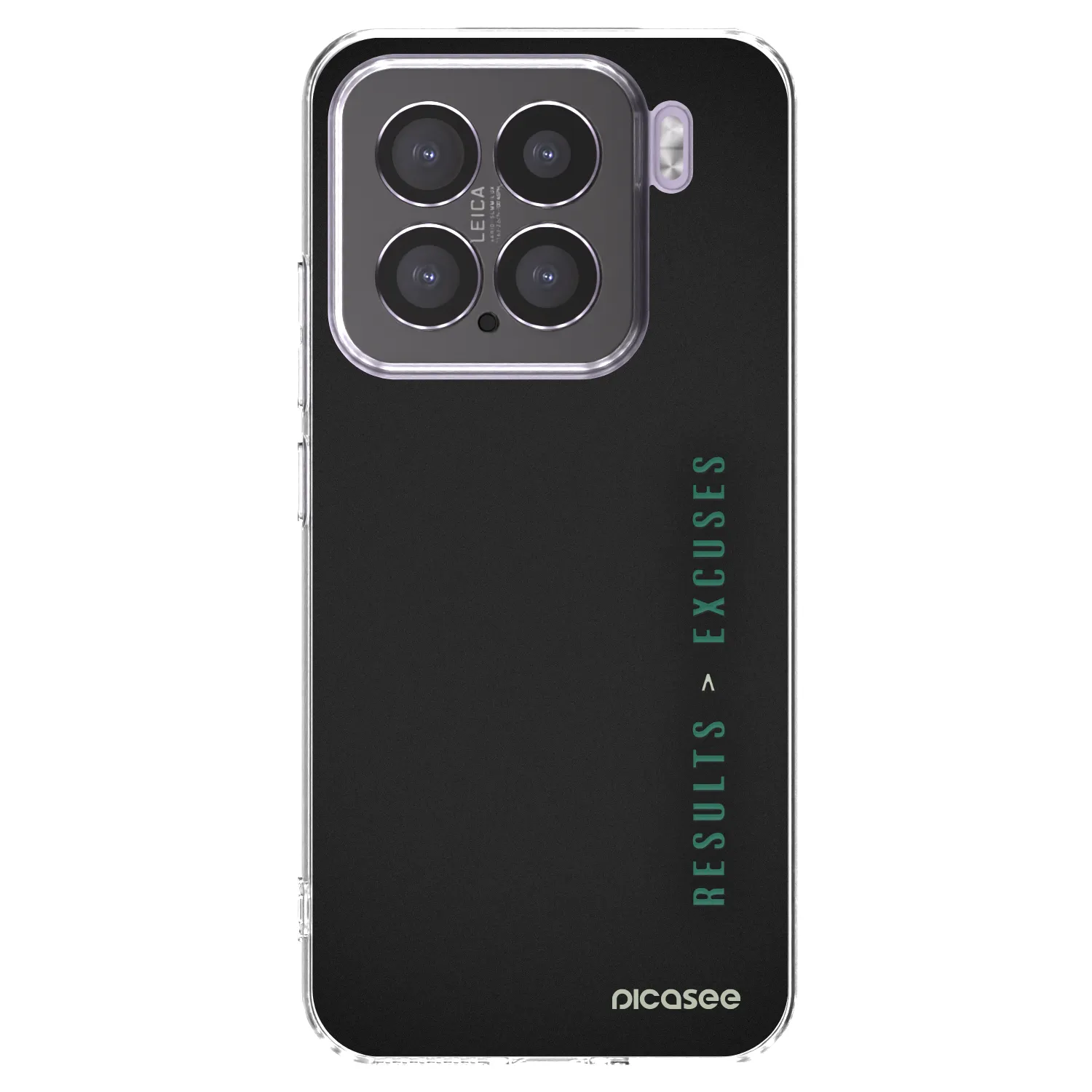 Picasee Xiaomi 15 Hülle - Transparentes Silikon - Results x Excuses