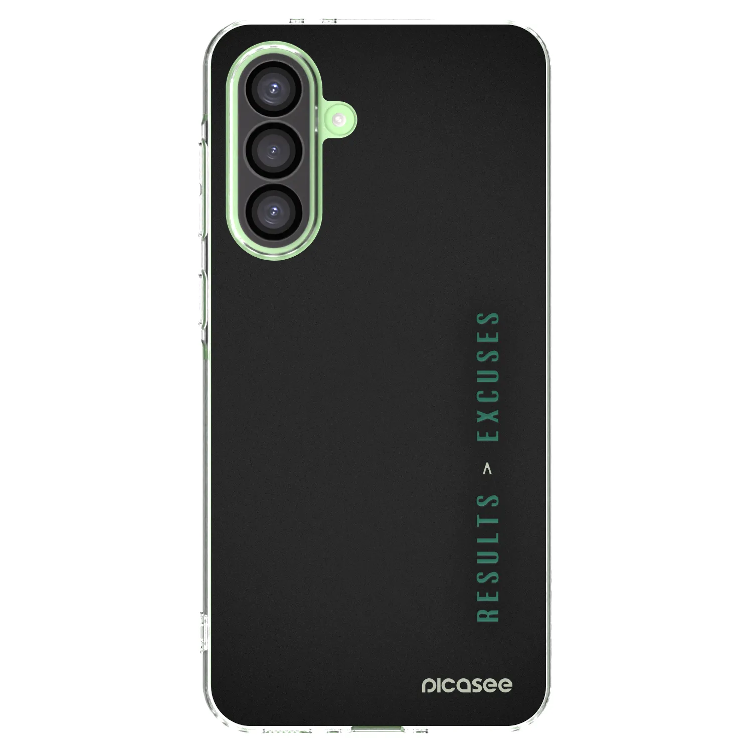 Picasee Samsung Galaxy A26 5G A266B Hülle - Transparentes Silikon - Results x Excuses