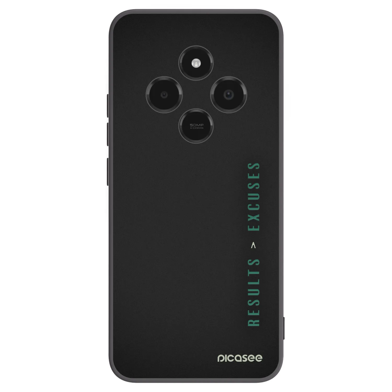 Picasee Xiaomi Poco C75 Hülle - Schwarzes Silikon - Results x Excuses