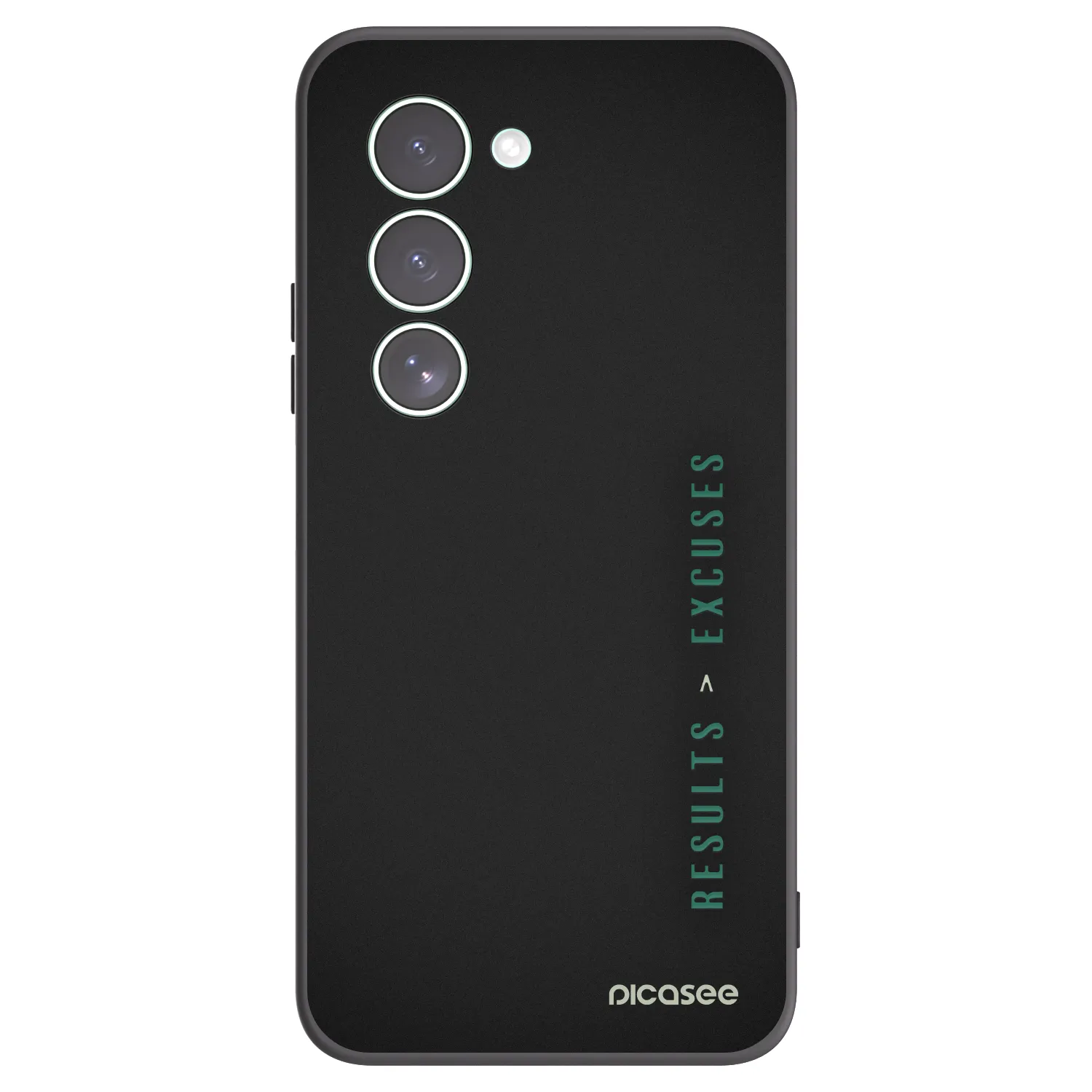 Picasee Xiaomi Redmi 15 5G Hülle - Schwarzes Silikon - Results x Excuses