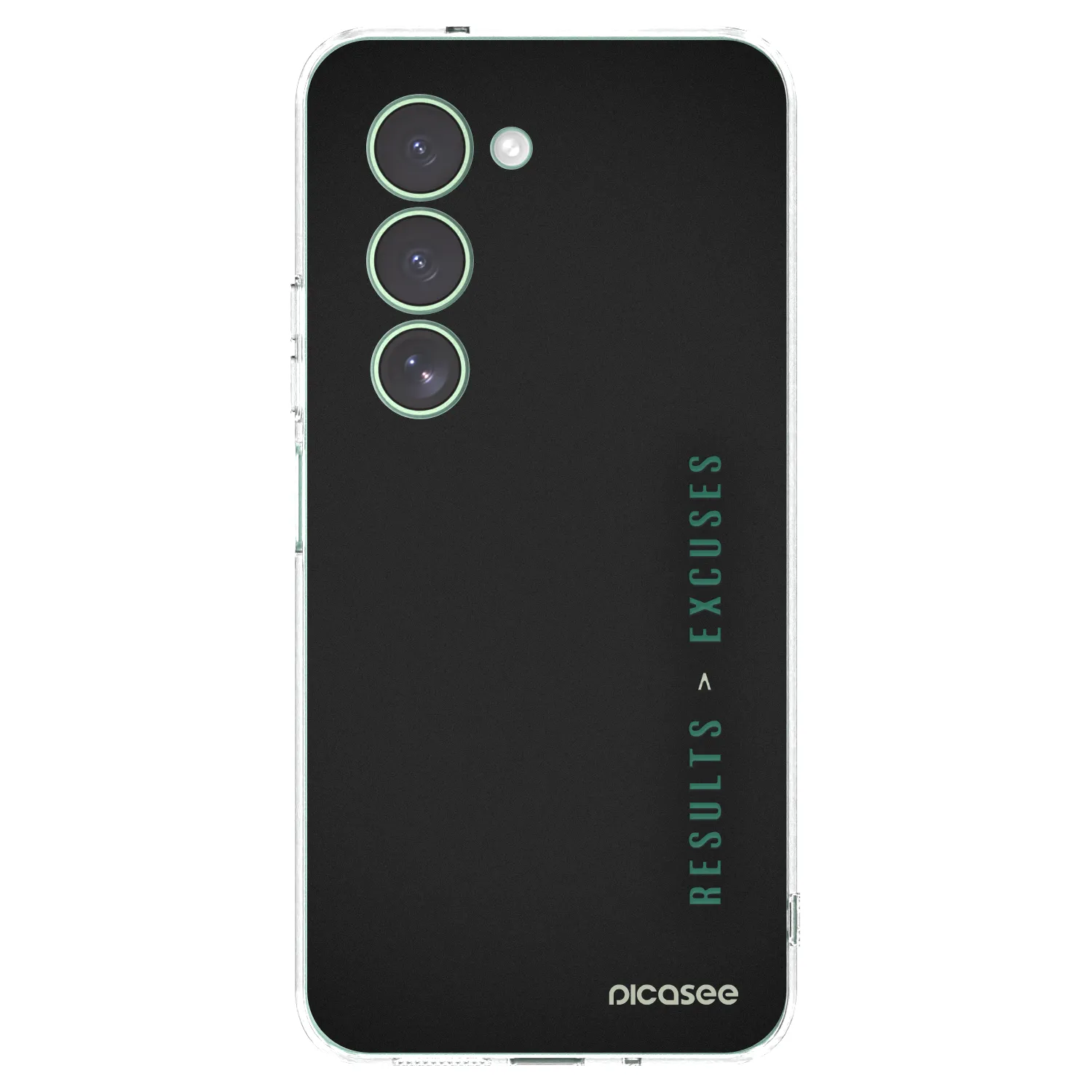 Picasee Xiaomi Redmi 15 5G Hülle - Transparentes Silikon - Results x Excuses