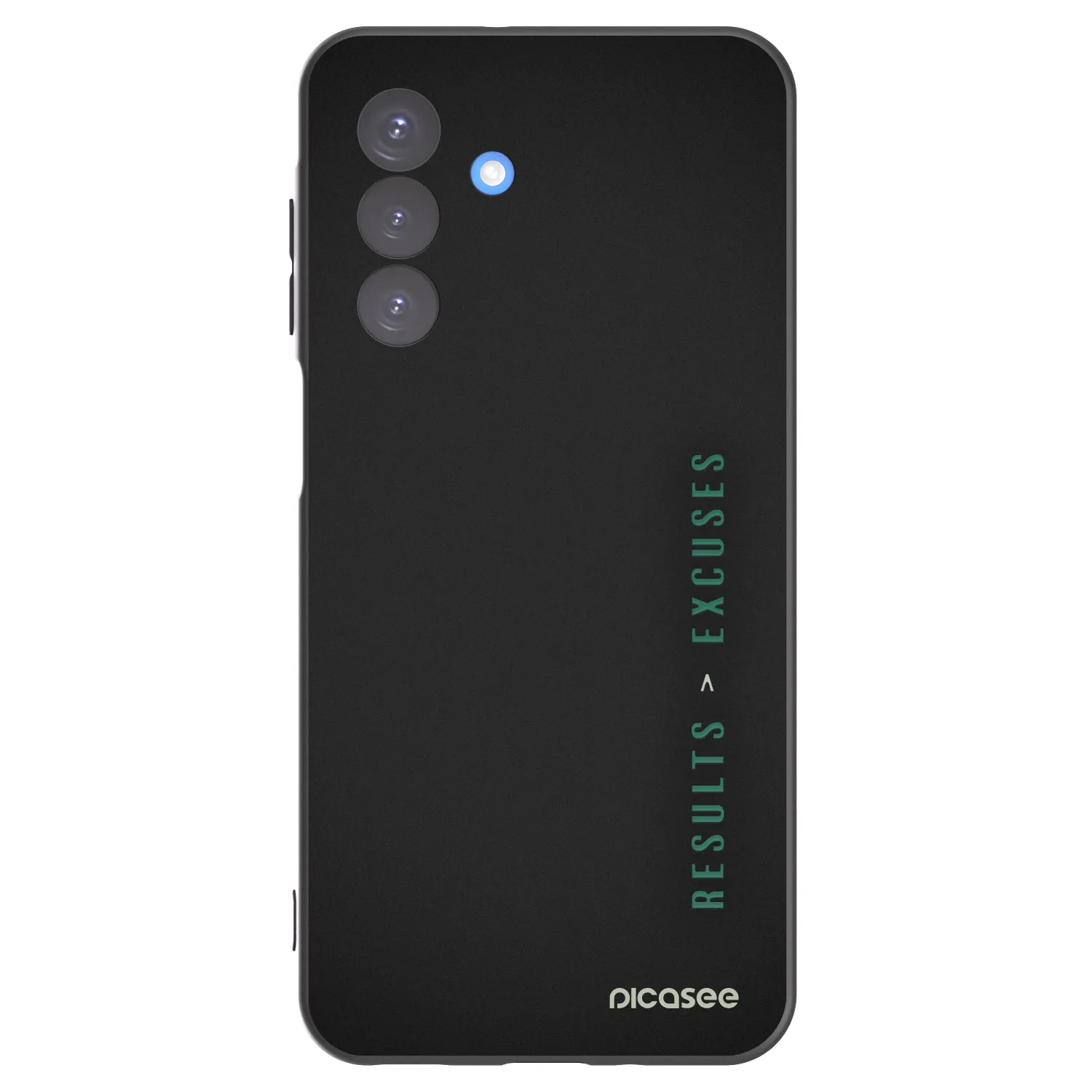 Picasee Samsung Galaxy A17 5G Hülle - Schwarzes Silikon - Results x Excuses