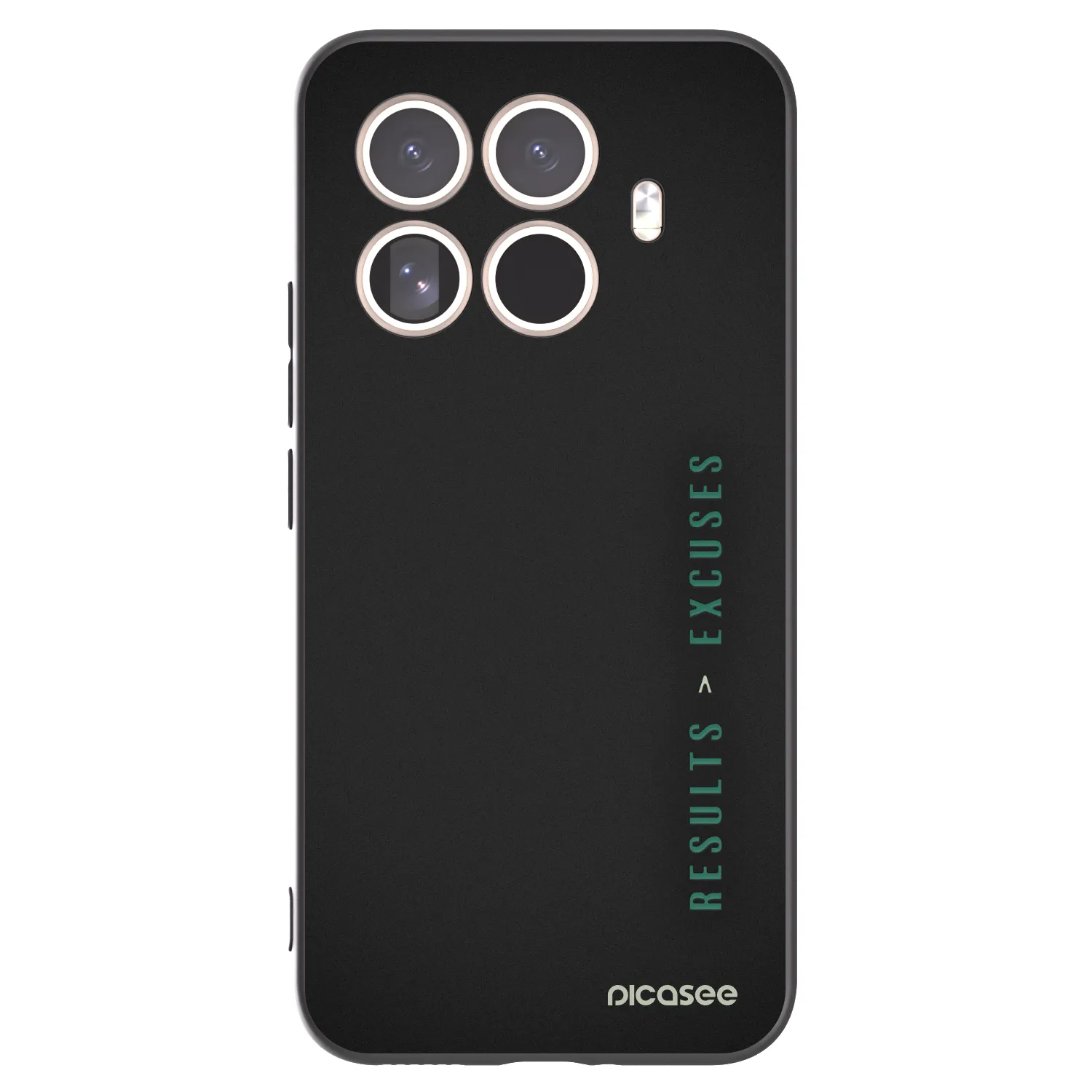 Picasee Xiaomi 15T Pro Hülle - Schwarzes Silikon - Results x Excuses