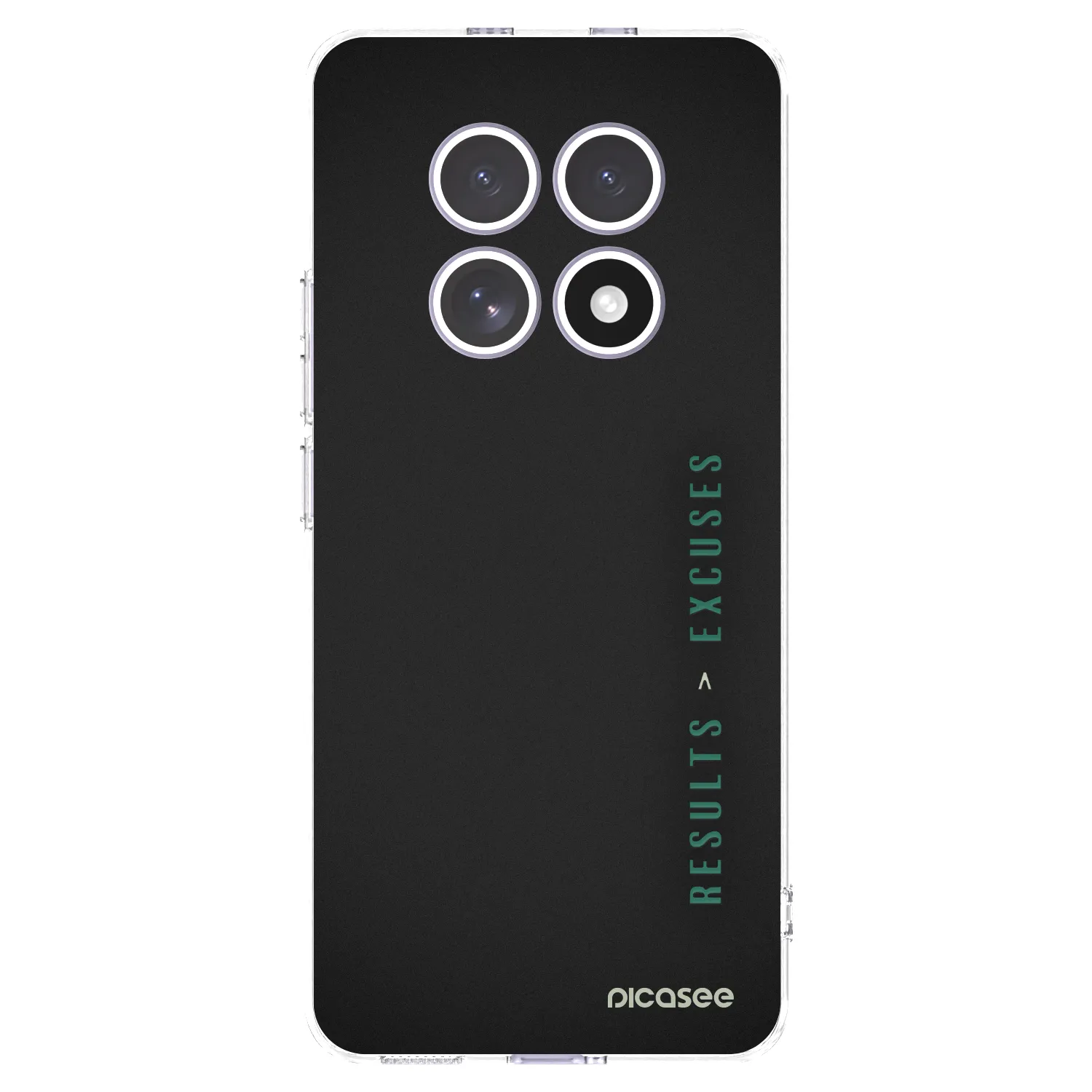 Picasee Xiaomi Redmi Note 15 Hülle - Transparentes Silikon - Results x Excuses