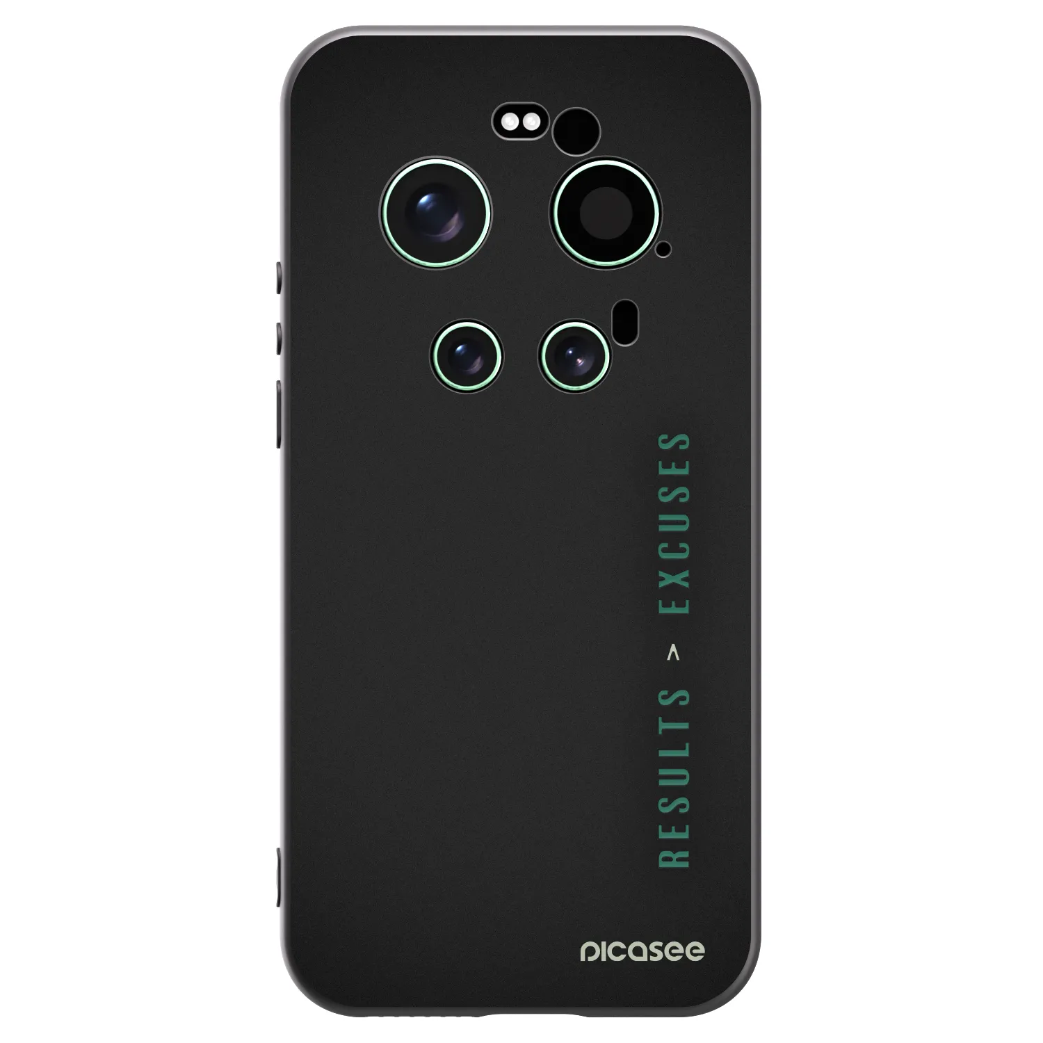 Picasee Xiaomi 17 Ultra Hülle - Schwarzes Silikon - Results x Excuses