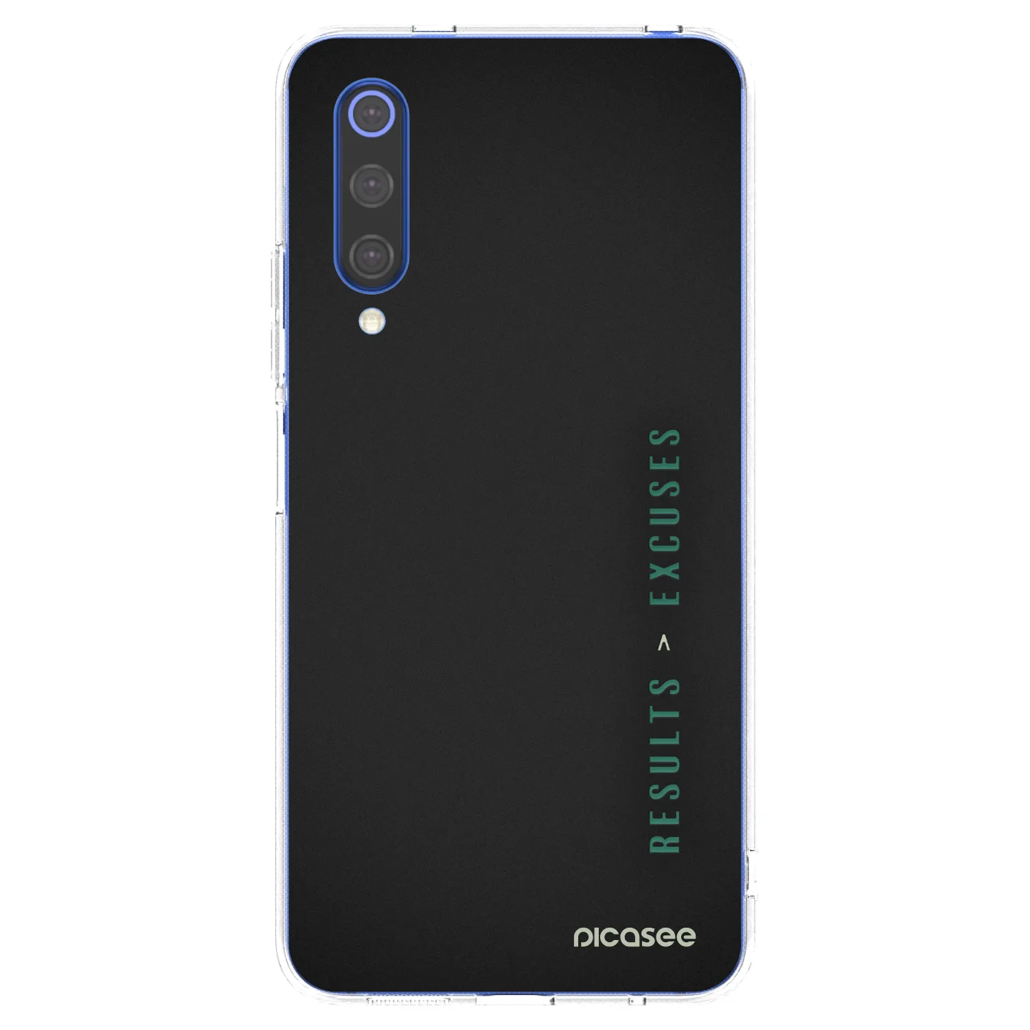 Picasee Xiaomi Mi 9 SE Hülle - Transparentes Silikon - Results x Excuses