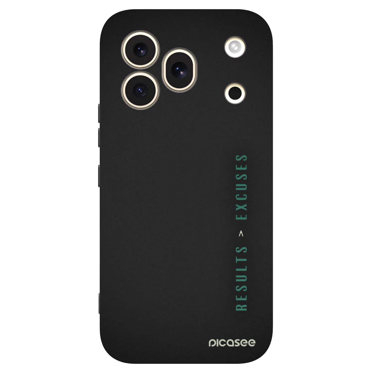 Picasee Honor 600 Pro Hülle - Schwarzes Silikon - Results x Excuses