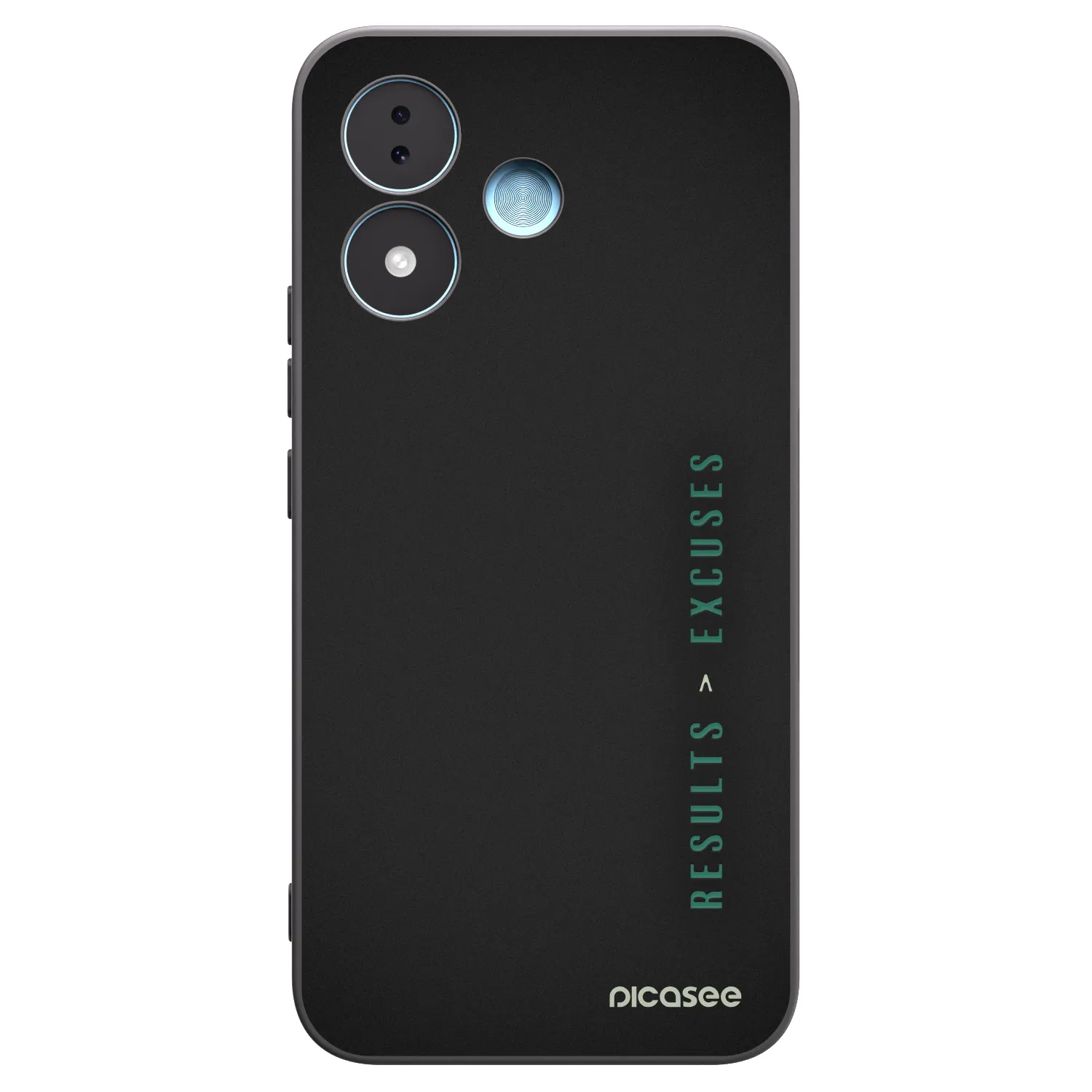 Picasee Xiaomi Redmi Note 17 5G Hülle - Schwarzes Silikon - Results x Excuses