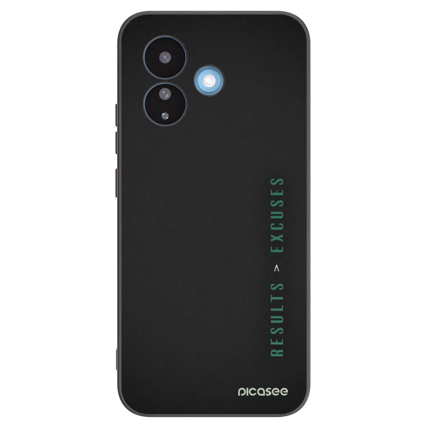 Picasee Xiaomi Redmi Note 17 Pro 5G Hülle - Schwarzes Silikon - Results x Excuses