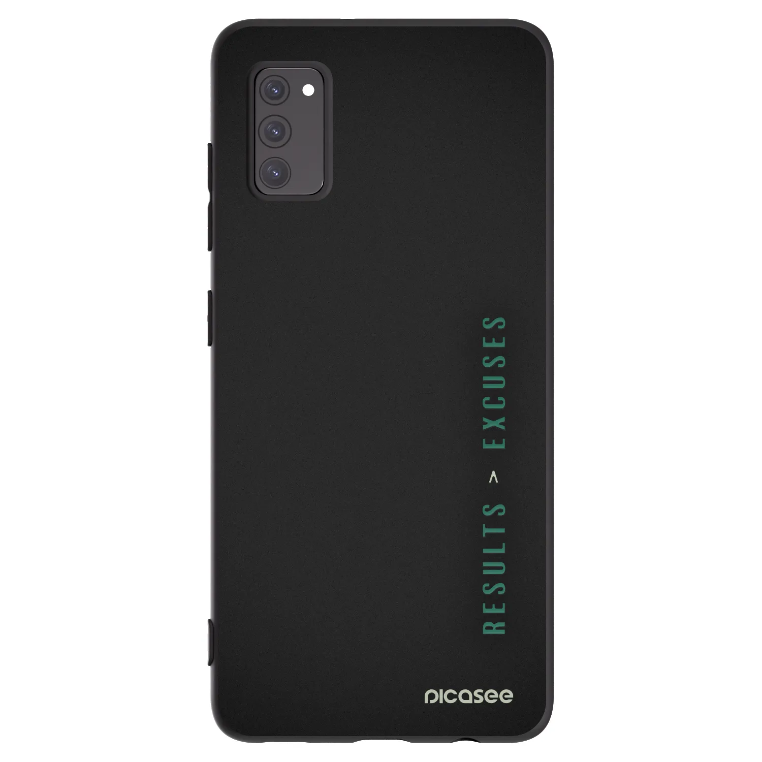 Picasee Samsung Galaxy A41 A415F Hülle - Schwarzes Silikon - Results x Excuses
