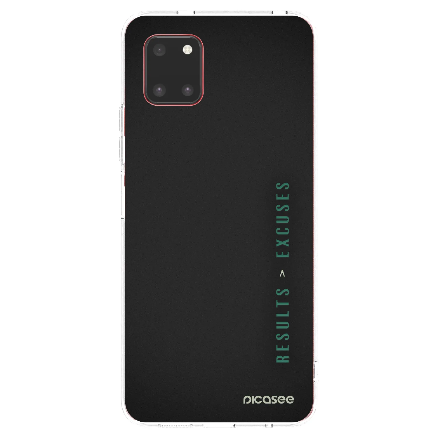 Picasee Samsung Galaxy Note 10 Lite N770F Hülle - Transparentes Silikon - Results x Excuses