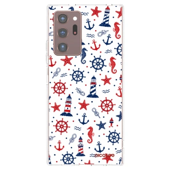 Picasee Samsung Galaxy Note 20 Ultra Hülle - Transparentes Silikon - Sailor Vibes