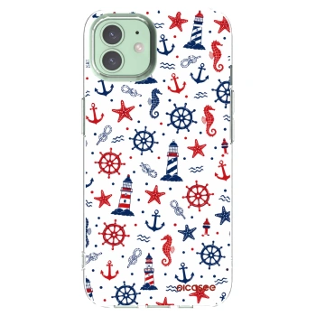 Picasee Apple iPhone 12 Pro Hülle - Transparentes Silikon - Sailor Vibes