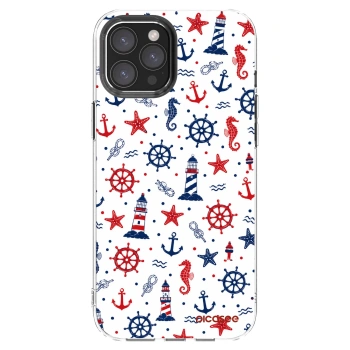 Picasee Apple iPhone 12 Pro Max Hülle - Transparentes Silikon - Sailor Vibes