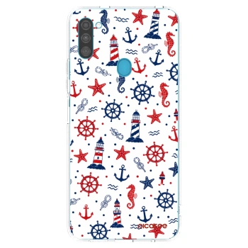 Picasee Samsung Galaxy M11 Hülle - Transparentes Silikon - Sailor Vibes