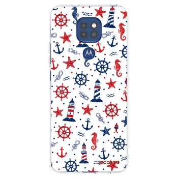 Picasee Motorola Moto G9 Play Hülle - Transparentes Silikon - Sailor Vibes