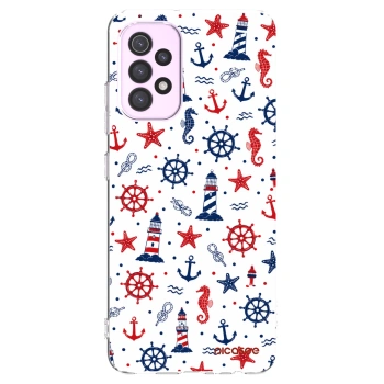 Picasee Samsung Galaxy A32 5G A326B Hülle - Transparentes Silikon - Sailor Vibes