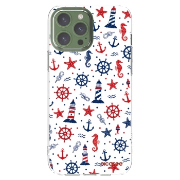 Picasee Apple iPhone 13 Pro Max Hülle - Transparentes Silikon - Sailor Vibes