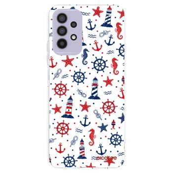 Picasee Samsung Galaxy A32 4G SM-A325F Hülle - Transparentes Silikon - Sailor Vibes