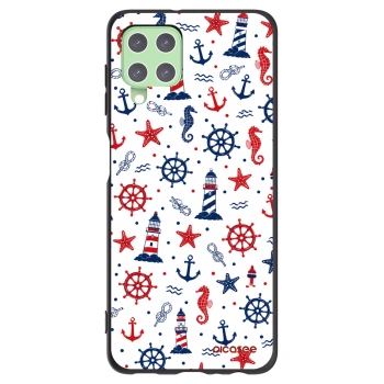Picasee Samsung Galaxy A22 A225F 4G Hülle - Schwarzes Silikon - Sailor Vibes
