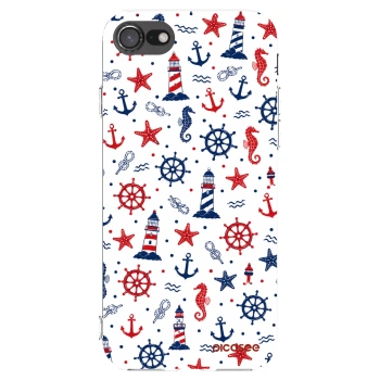Picasee Apple iPhone SE 2022 Hülle - Transparentes Silikon - Sailor Vibes