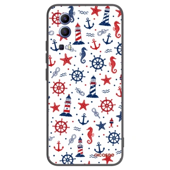 Picasee Vivo Y52 5G Hülle - Schwarzes Silikon - Sailor Vibes