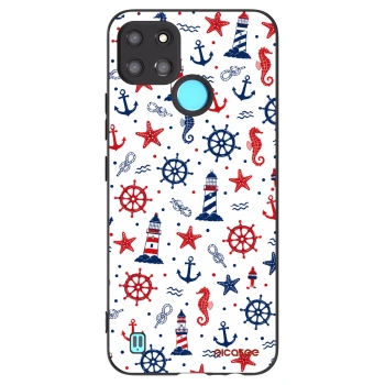 Picasee Realme C21Y Hülle - Schwarzes Silikon - Sailor Vibes