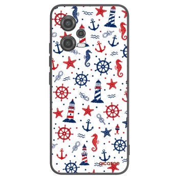 Picasee Xiaomi Poco X5 Hülle - Schwarzes Silikon - Sailor Vibes
