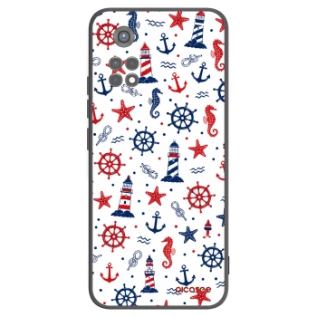 Picasee Xiaomi Redmi Note 11S 5G Hülle - Schwarzes Silikon - Sailor Vibes