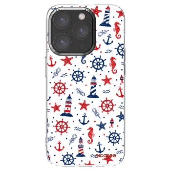 Picasee Apple iPhone 15 Pro Hülle - Transparentes Silikon - Sailor Vibes
