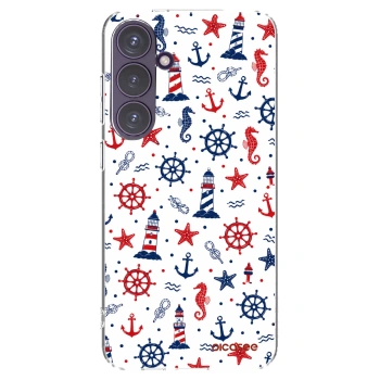 Picasee Samsung Galaxy S24+ S926B 5G Hülle - Transparentes Silikon - Sailor Vibes