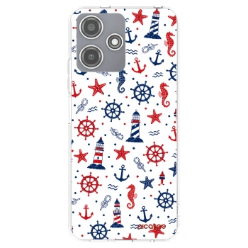 Picasee Xiaomi Redmi 12 5G Hülle - Transparentes Silikon - Sailor Vibes