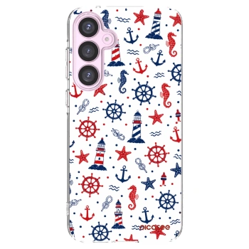 Picasee Samsung Galaxy A55 5G A556B Hülle - Transparentes Silikon - Sailor Vibes