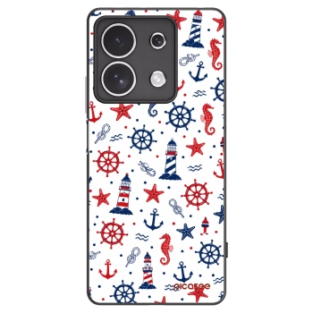 Picasee Xiaomi Redmi Note 13 4G Hülle - Schwarzes Silikon - Sailor Vibes