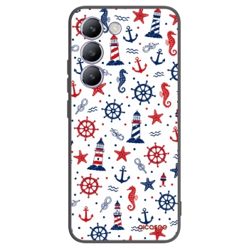 Picasee Vivo V40 SE 5G Hülle - Schwarzes Silikon - Sailor Vibes
