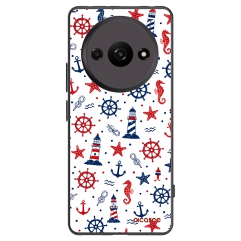 Picasee Xiaomi Redmi A3 Hülle - Schwarzes Silikon - Sailor Vibes