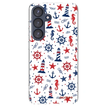 Picasee Samsung Galaxy S25 5G Hülle - Transparentes Silikon - Sailor Vibes