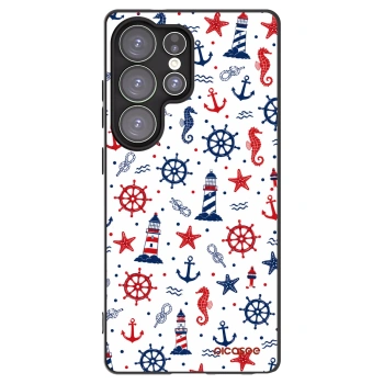 Picasee Samsung Galaxy S25 Ultra 5G Hülle - Schwarzes Silikon - Sailor Vibes