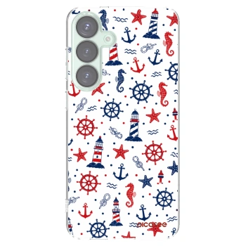 Picasee Samsung Galaxy S25+ 5G Hülle - Transparentes Silikon - Sailor Vibes