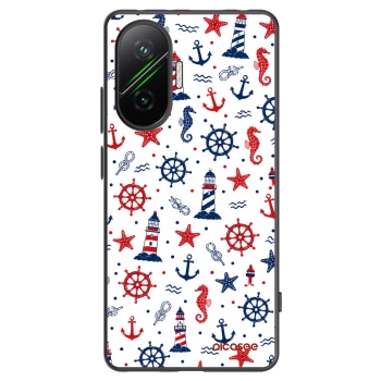 Picasee Xiaomi Poco F7 Pro 5G Hülle - Schwarzes Silikon - Sailor Vibes