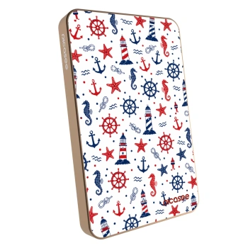 Powerbank mit MagSafe 5 000 mAh Golden - Sailor Vibes
