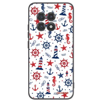 Picasee OnePlus 13R 5G Hülle - Schwarzes Silikon - Sailor Vibes