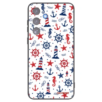 Picasee Samsung Galaxy S25 FE 5G Hülle - Schwarzes Silikon - Sailor Vibes