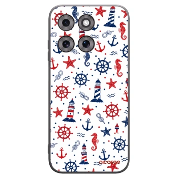 Picasee Motorola Moto G77 Hülle - Schwarzes Silikon - Sailor Vibes
